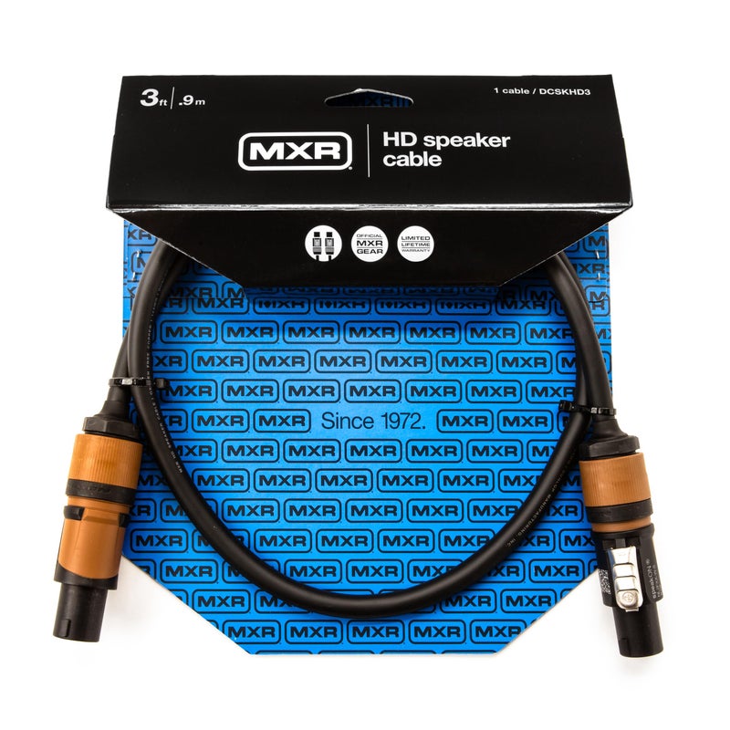 MXR Heavy Duty Speakon 3 ft Speaker Cable 3 ft|0.9 m (DCSKHD3) - Image 1